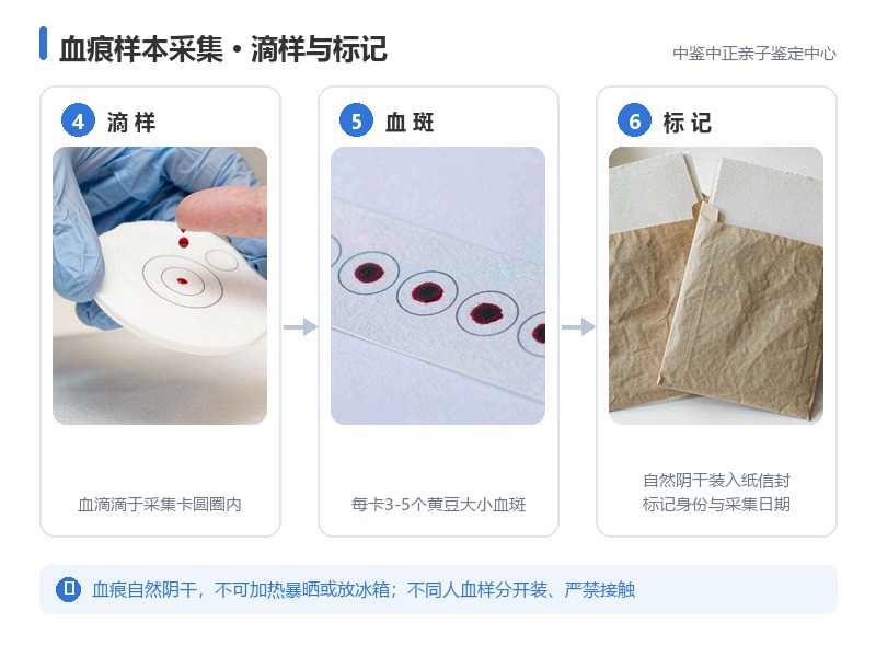 血痕样本采集操作方法 血痕样本采集操作方法